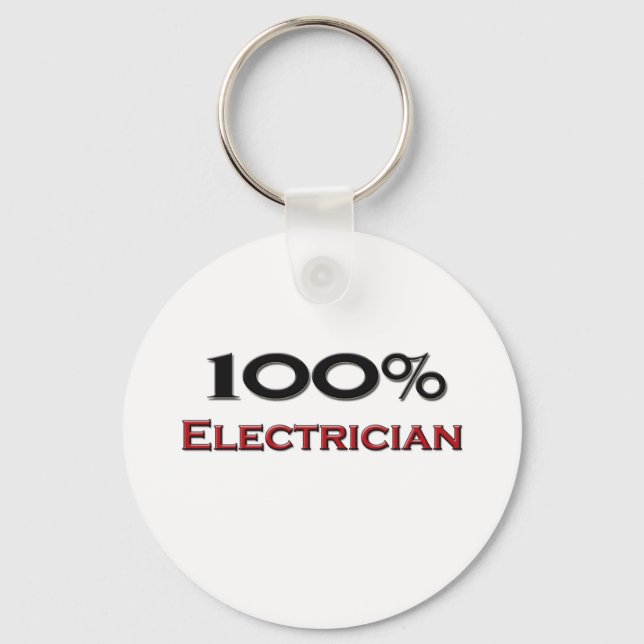 100 % elektricitet nyckelring (Framsida)