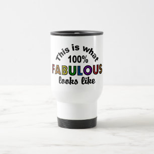 100 % FABULÖS mugg - välj stil & färg