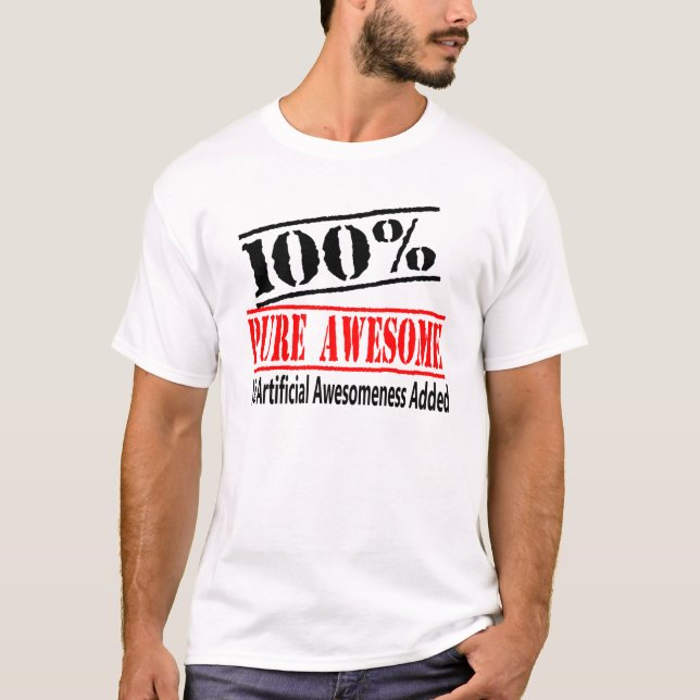 100 % Fantastisk T Shirt (Framsida)