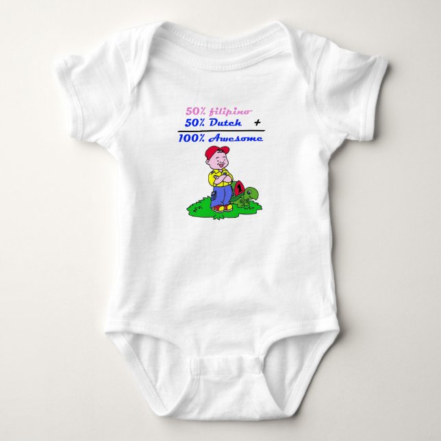 100 % fantastisk tee shirt (Framsida)