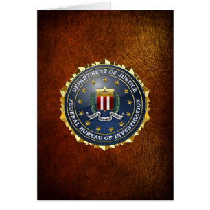 [100] FBI Speciell Edition Hälsningskort