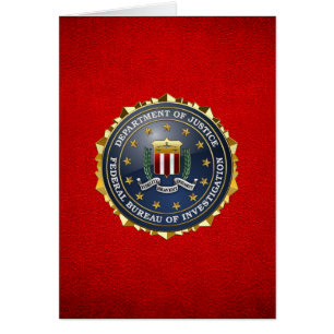[100] FBI Speciell Edition Hälsningskort