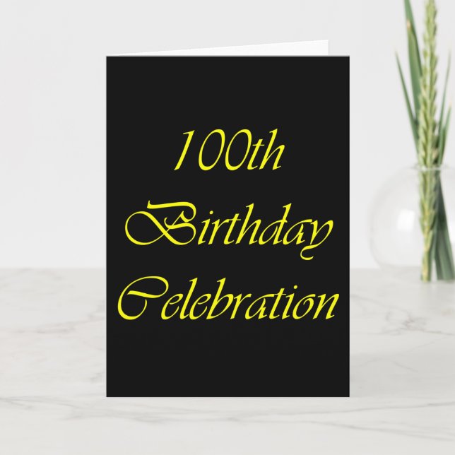 100 födelsedagar kort (Framsida)