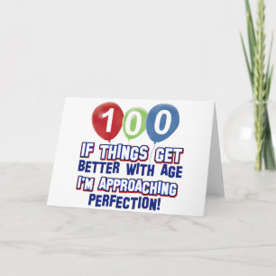 100. födelsedagdesigner kort
