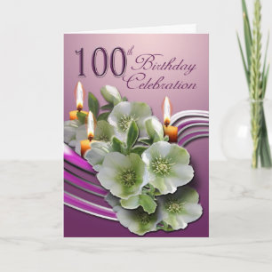 100. Födelsedagfirandeinbjudan Inbjudan
