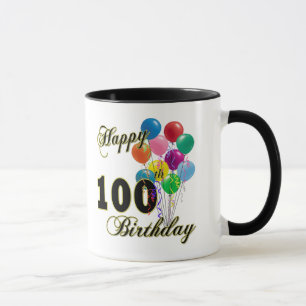 100. födelsedaggåvor för lycklig och mugg