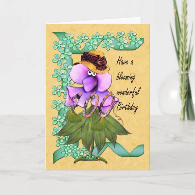 100. Födelsedagkort med Moonies gullig mamelucker, Kort (Framsida)