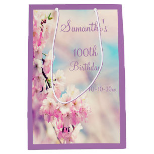 100. födelsedagsfest för härlig blommar