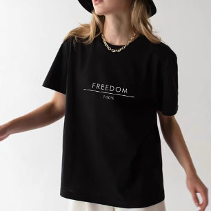 100 % Frihet - unisex tshirt T Shirt