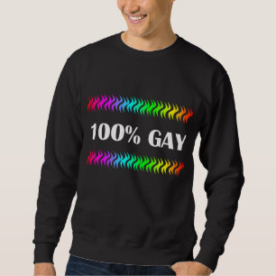 100 % Gay Lång Ärmad Tröja