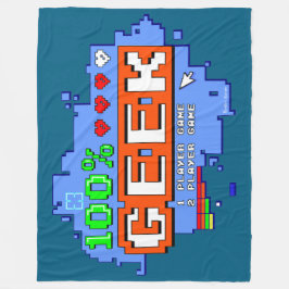 100% Geek Fleecefilt