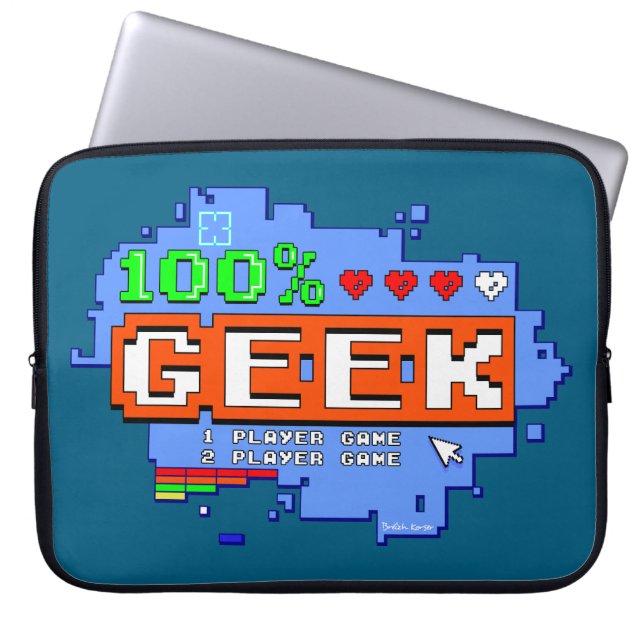 100% Geek Laptop Fodral (Framsidan)