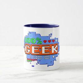 100% Geek Mugg