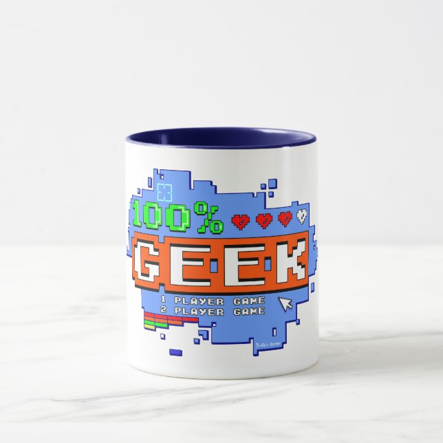 100% Geek Mugg (Center)