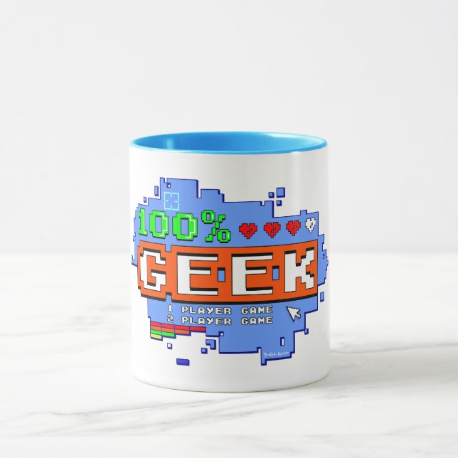 100% Geek Mugg (Center)
