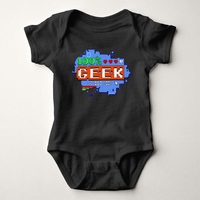 100% Geek T Shirt (Framsida)