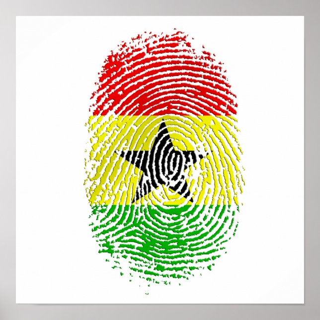 100 % Ghana-DNA-pride Poster (Framsidan)