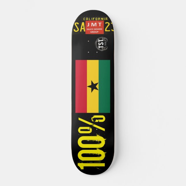 100 % GHANIAN JMT USA Skateboard (Framsida)