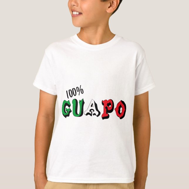 100 % Guapo Tee Shirt (Framsida)
