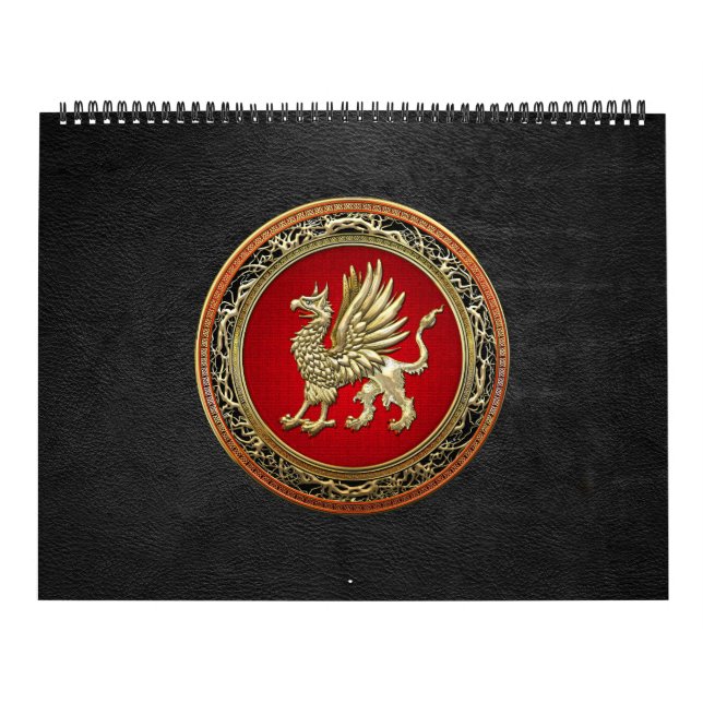 [100] Helig Guld Griffin Kalender (Omslag)
