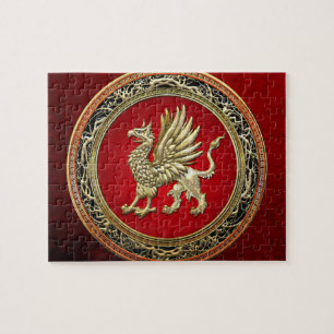[100] Helig Guld Griffin Pussel