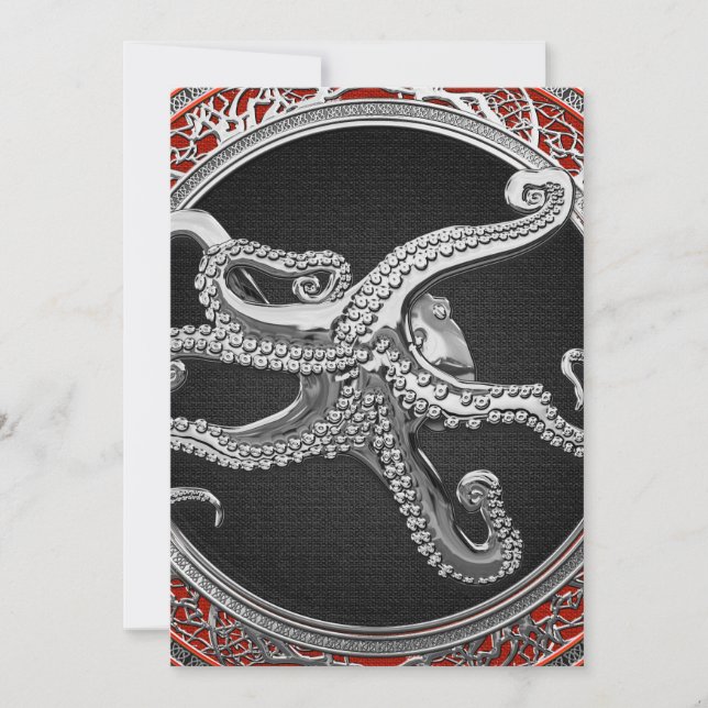 [100] Helig Silver Octopus i försvarsställning (Framsida)