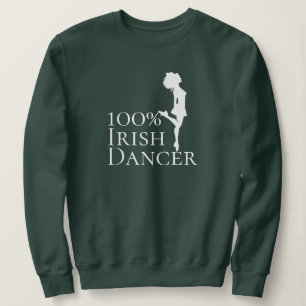 100 % Irish Dancer Hard Shoe Dance T Shirt