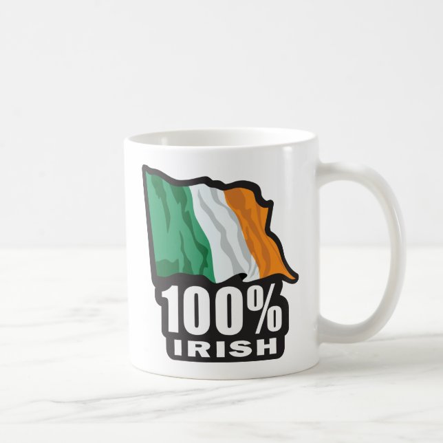100%-IRISK KAFFEMUGG (Höger)