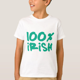 100% irländsk t shirt