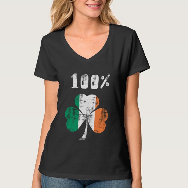 100% irländsk tröja (Framsida)