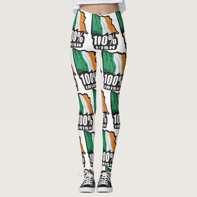 100 % irländska leggings (Framsida)