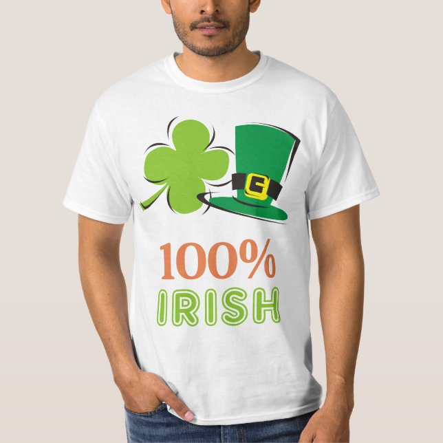 100 % irländska tröja (Framsida)