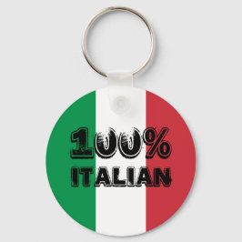 100 % italiensk nyckelkedja nyckelring