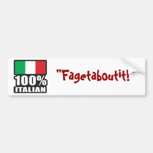 100 % italienska bildekal