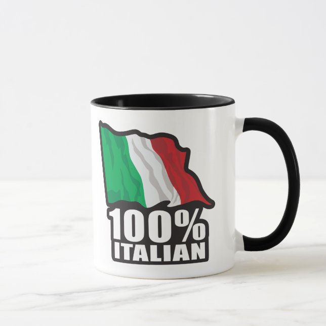 100 % italienska mugg (Höger)