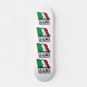 100 % italienska skateboard bräda 19,5 cm
