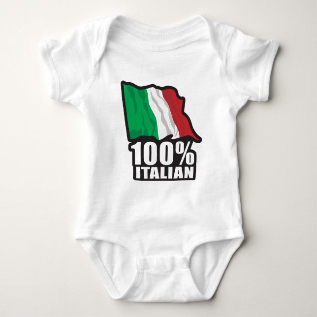 100 % italienska tee shirt (Framsida)