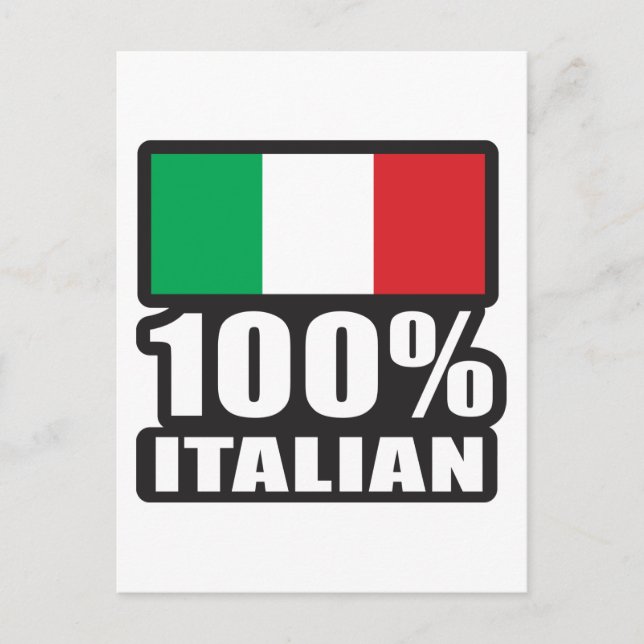100 % italienska vykort (Framsida)