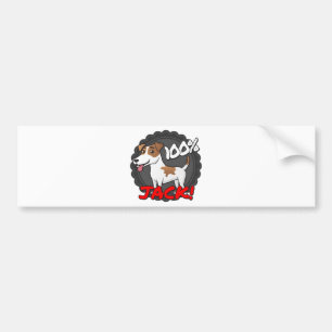 100% jack Russell Bildekal