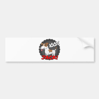 100% jack Russell Bildekal