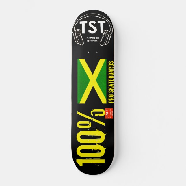 100 % JAMAICAN JMT USA Skateboard (Framsida)