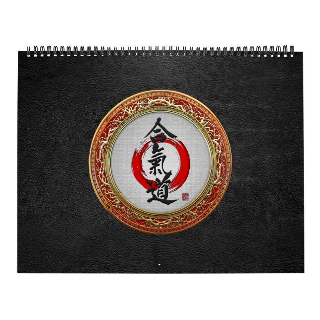 [100] Japansk calligraphy - Aikido Kalender (Omslag)