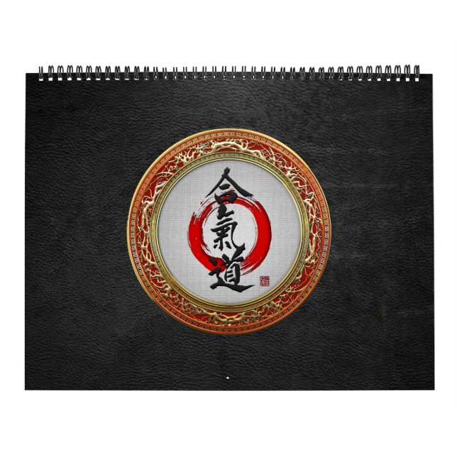 [100] Japansk calligraphy - Aikido Kalender (Omslag)