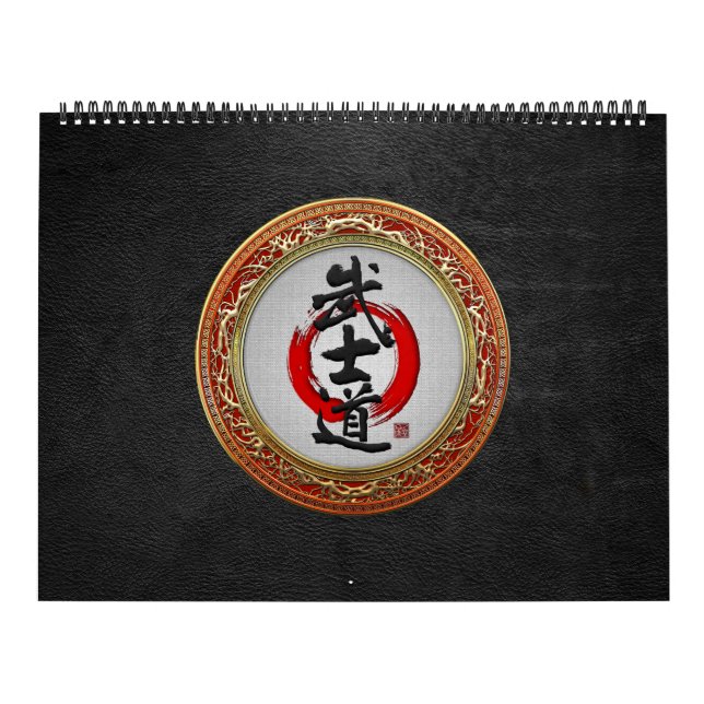 [100] Japansk Calligraphy - Bushido Kalender (Omslag)