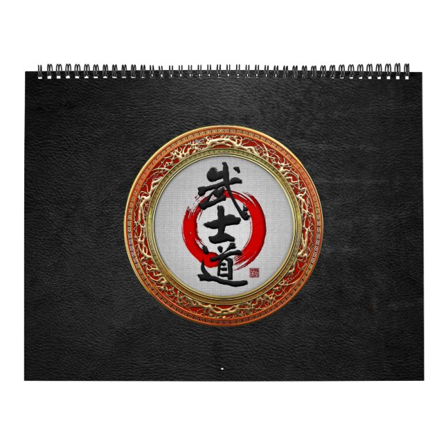 [100] Japansk Calligraphy - Bushido Kalender (Omslag)
