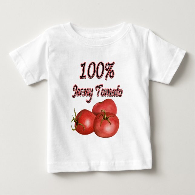 100 % Jersey Tomato T-shirt (Framsida)