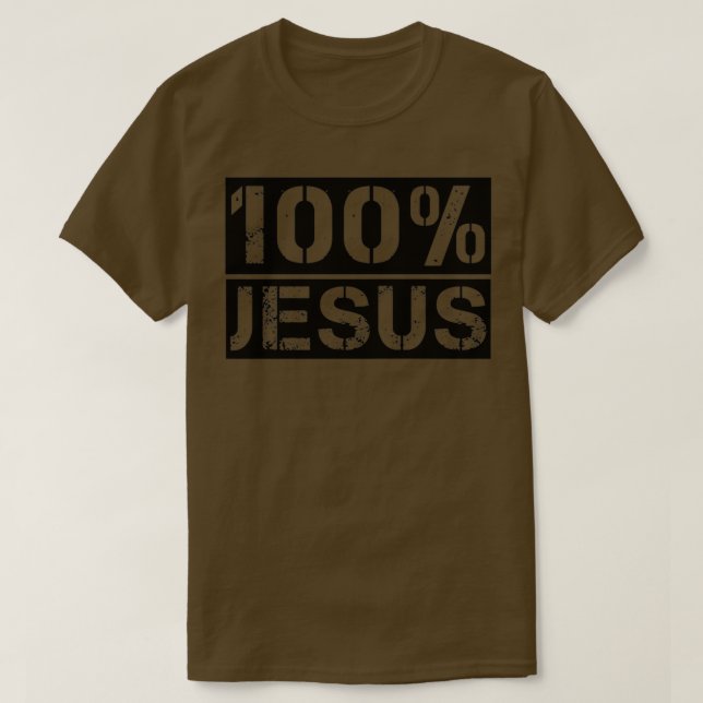 100 Jesus T Shirt (Design framsida)