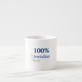 100% Jewtalian espressokopp