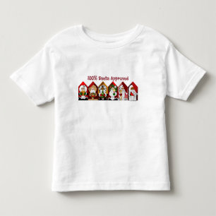 100 % jultomten godkände jul Småbarn T-Shirt