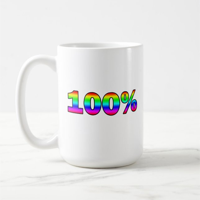 100% KAFFEMUGG (Vänster)